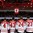 MINSK, BELARUS - MAY 20: Team Canada enjoys their national anthem after a 3-2 victory over Team Norway during preliminary round action at the 2014 IIHF Ice Hockey World Championship. (Photo by Richard Wolowicz/HHOF-IIHF Images)

